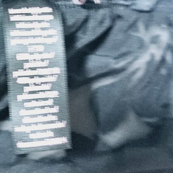 Victoria's Secret Romper Black Sheer Velvet Wide Leg Size XS Romantic Whimsigoth - Picture 8 of 8